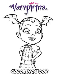Vampirina Coloring Book: Coloring Book For Kids And Adults, Activity Book With Fun, Easy, And Relaxing Coloring Pages