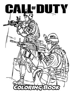 Call Of Duty Coloring Book: Coloring Book For Kids And Adults, Activity Book With Fun, Easy, And Relaxing Coloring Pages