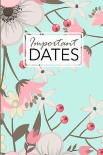 Couverture_Important Dates