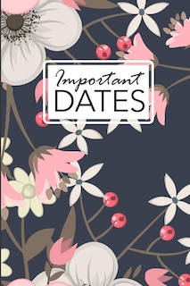 Front cover_Important Dates
