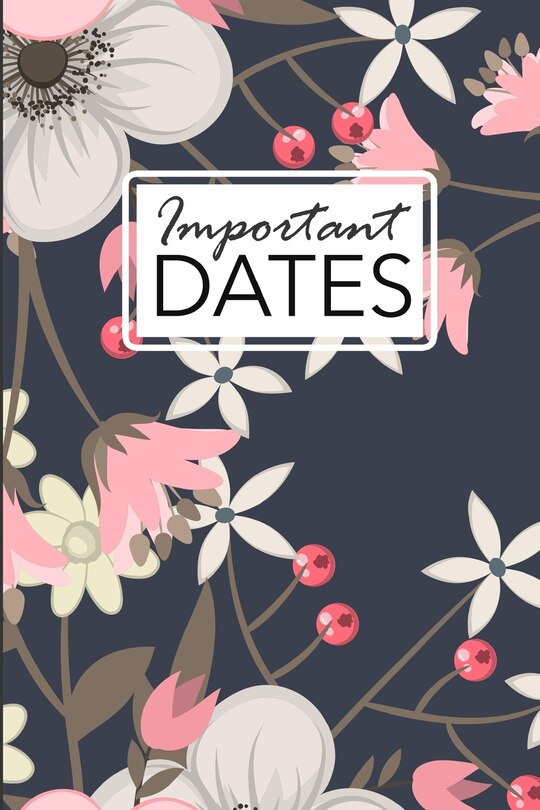 Front cover_Important Dates