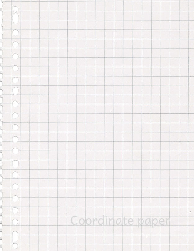 Front cover_Coordinate paper