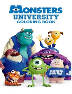 Couverture_Monsters University Coloring Book