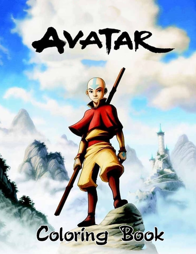 Front cover_Avatar Coloring Book