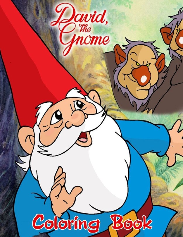 Couverture_David the Gnome Coloring Book