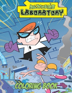 Front cover_Dexter's Laboratory Coloring Book