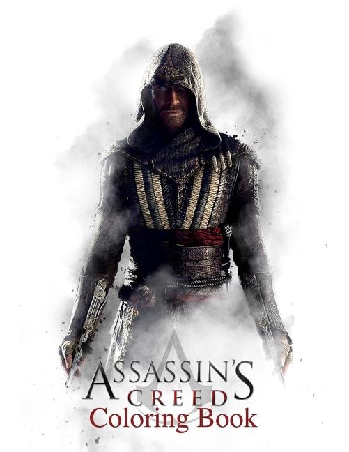 Front cover_Assasin's Creed Coloring Book