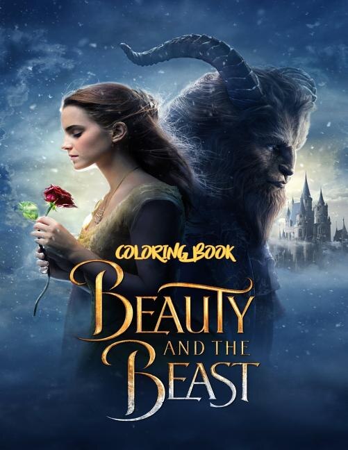 Front cover_Beauty and the Beast Coloring Book