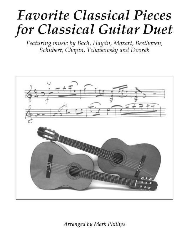 Front cover_Favorite Classical Pieces for Classical Guitar Duet