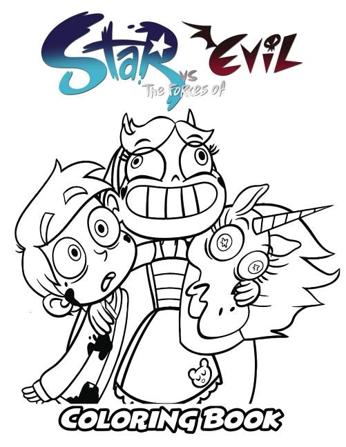 Front cover_Star Vs. The Forces Of Evil Coloring Book
