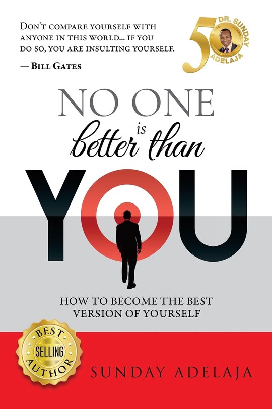 Front cover_No One Is Better Than You!