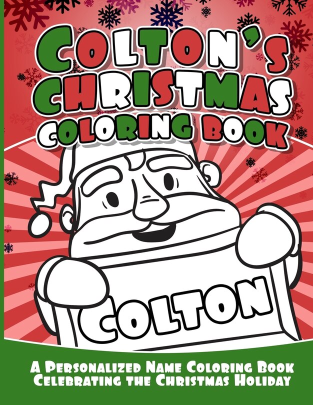Front cover_Colton's Christmas Coloring Book