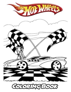 Hot Wheels Coloring Book: Coloring Book For Kids And Adults, Activity Book With Fun, Easy, And Relaxing Coloring Pages