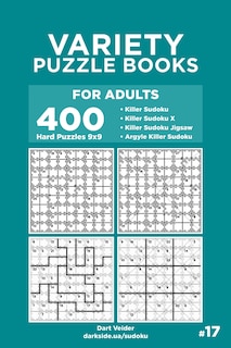 Couverture_Variety Puzzle Books for Adults - 400 Hard Puzzles 9x9