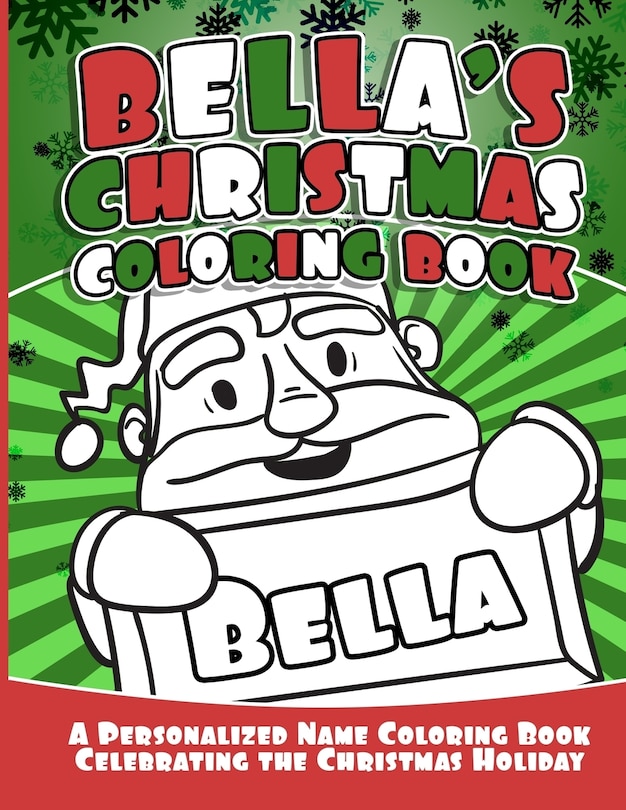 Front cover_Bella's Christmas Coloring Book