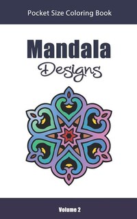 Couverture_Mandala Designs Pocket Size Coloring Book