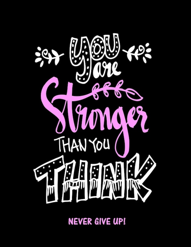 Front cover_You Are Stronger Than You Think