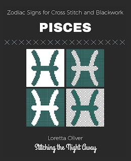 Front cover_Pisces Zodiac Signs for Cross Stitch and Blackwork