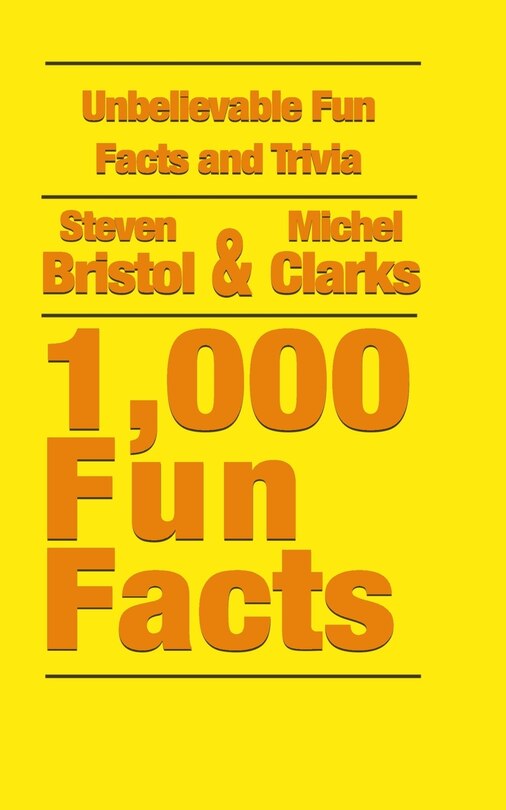 Front cover_Unbelievable Fun Facts and Trivia