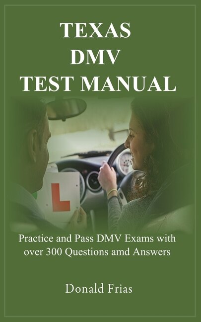 Front cover_Texas DMV Test Manual