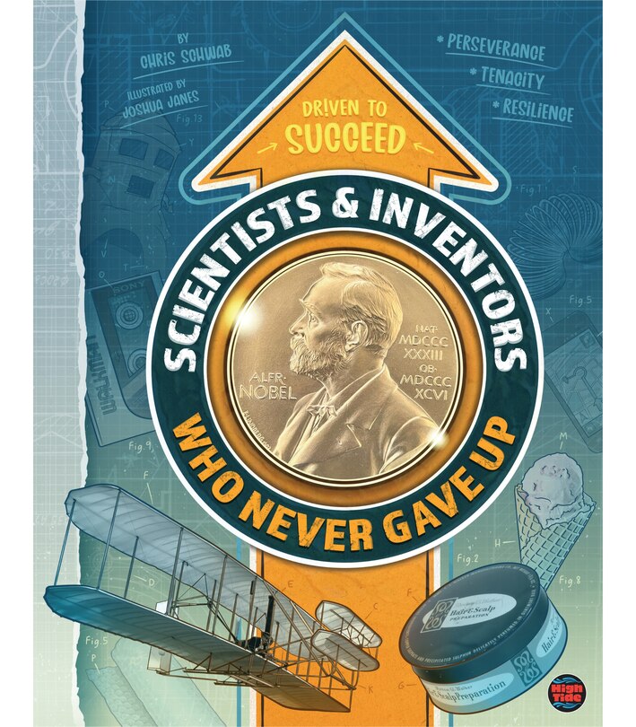 Front cover_Scientists & Inventors Who Never Gave Up, Grades 4 - 9