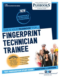 Front cover_Fingerprint Technician Trainee (c-286)