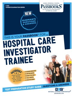 Front cover_Hospital Care Investigator Trainee (c-327)