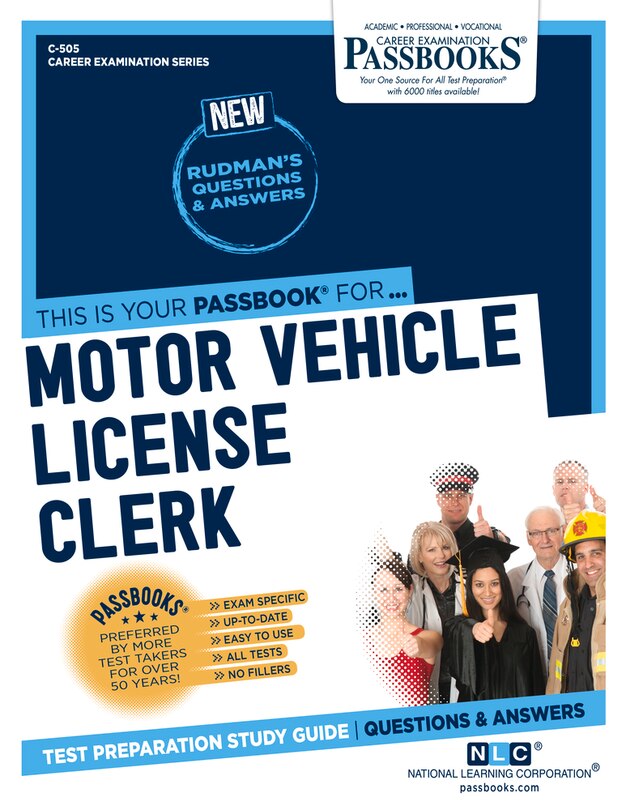 Couverture_Motor Vehicle License Clerk (c-505)