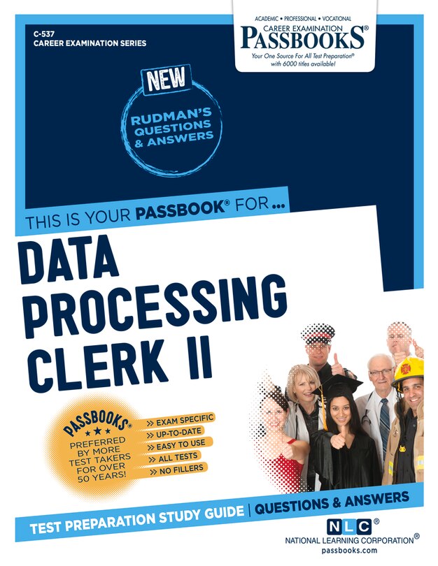 Front cover_Data Processing Clerk Ii (c-537)