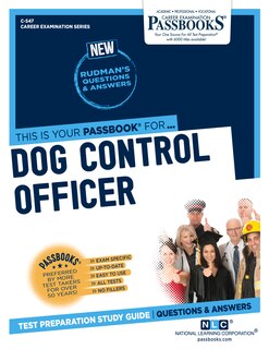 Front cover_Dog Control Officer (c-547)