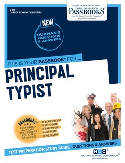 Front cover_Principal Typist (c-615)