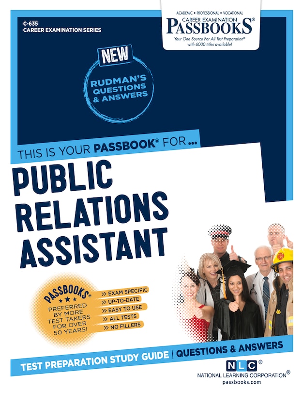 Front cover_Public Relations Assistant (C-635)