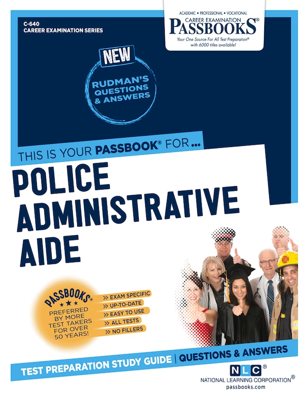 Front cover_Police Administrative Aide (c-640)