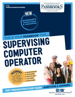 Front cover_Supervising Computer Operator (C-776)