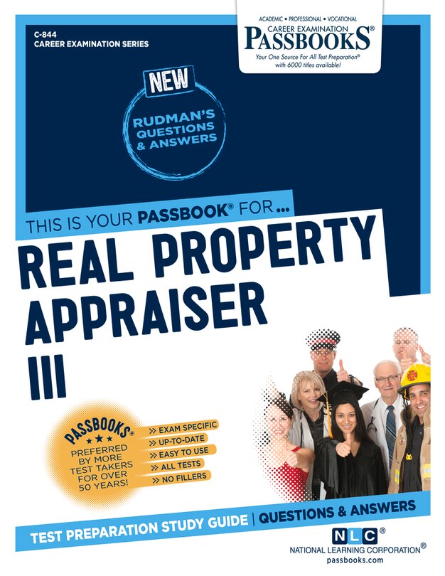 Front cover_Real Property Appraiser III (C-844)