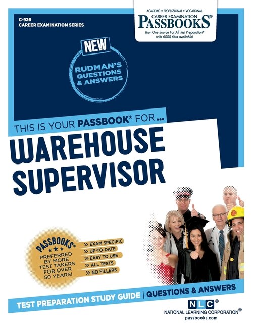 Front cover_Warehouse Supervisor (C-926)