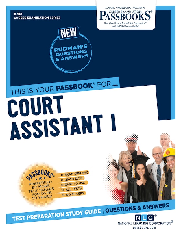 Front cover_Court Assistant I (c-961)