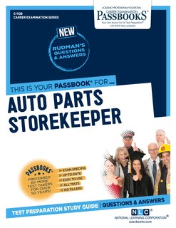 Couverture_Auto Parts Storekeeper (c-1128)