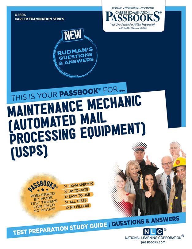 Front cover_Maintenance Mechanic (automated Mail Processing Equipment)(usps) (c-1606)