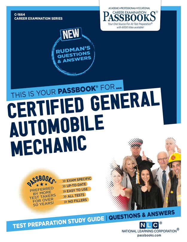 Front cover_Certified General Automobile Mechanic (ase) (c-1664)
