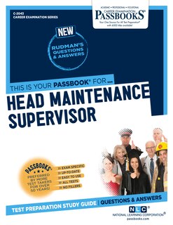 Front cover_Head Maintenance Supervisor (c-2043)