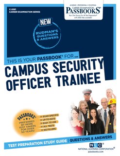 Front cover_Campus Security Officer Trainee (c-2081)