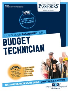 Front cover_Budget Technician (c-2170)