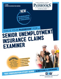Front cover_Senior Unemployment Insurance Claims Examiner (C-2285)