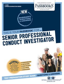 Front cover_Senior Professional Conduct Investigator (C-2298)