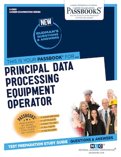 Front cover_Principal Data Processing Equipment Operator (C-2303)
