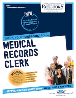 Front cover_Medical Records Clerk (c-2309)