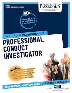 Front cover_Professional Conduct Investigator (C-2315)