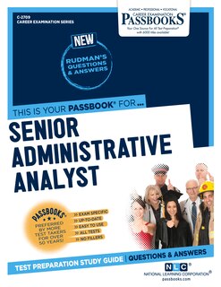Front cover_Senior Administrative Analyst (c-2709)