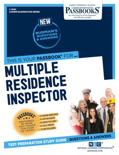 Front cover_Multiple Residence Inspector (c-2842)